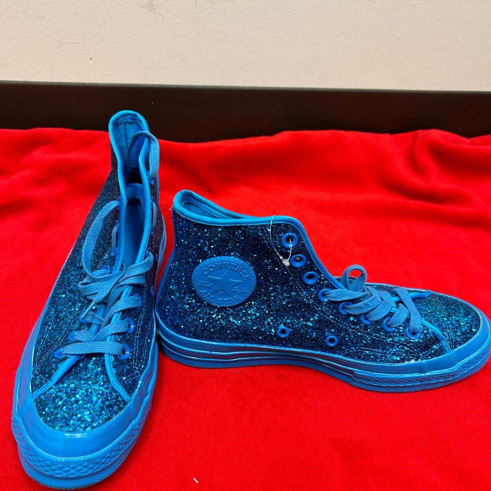 Converse All Star Brand new glitter tennis shoes